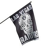 FOCO Las Vegas Raiders NFL Day Of The Dead Vertical Flag 3 ' x 2 '