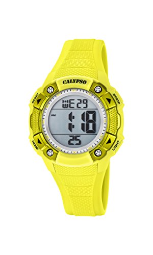 Preisvergleich Produktbild Calypso Unisex Digital Quarz Uhr mit Plastik Armband K5728 / 1
