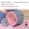 Chirp Wheel Yoga Back Wheel Waterproof Yoga Wheel for Back Pain, Small Lightweight Massage Wheel for Improve Back and Waist Flexibility, Beginners Home Back Bend Assist Trainer for Reduce Stress ( Col