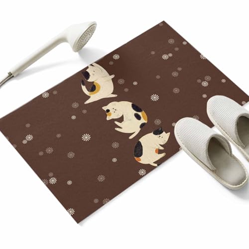 LEO BON ���փ}�b�g �h�A�}�b�g �J�[�y�b�g �g�C�� ���� ���ӂ� �����` ���� �z�� �􂦂� �L�b�`�� �k���� ������� �K�i ����~�ߕt �R�� �h�L �h�� �a�� �e �����L �u���E�� 50×80cm