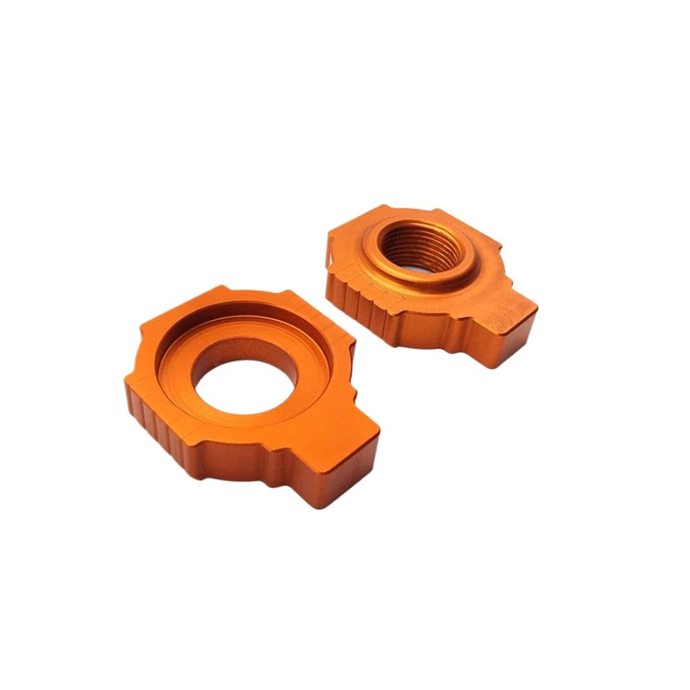 Bloc coulissant de régulateur de chaîne de moto, Compatible avec EXC SX SXF XC-F FE TC TE 2002 – 2015, tendeur d'essieux de roue arrière