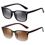 FEIDUSUN Polarized Sunglasses for Women and Men Classic Trendy Sun Glasses with UV Protection