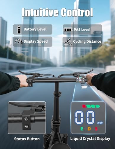 Electric Scooter for Adults, 1000W Peak Motor, 20-25 MPH and 25/35Miles Long Range, 14″ Foldable Commuting Electric Scooter with Seat, Ample Storage for Pet & Cargo