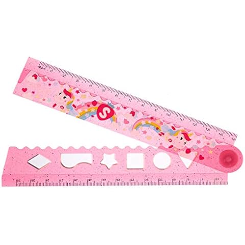 Smiggle Play and smile Silicone Fold Up Ruler Cover