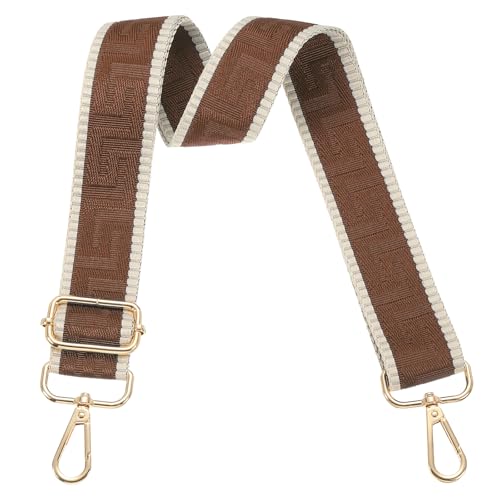 Image of PATIKIL Purse Strap, Adjustable Crossbody Bag Straps Wide Shoulder Strap Universal Replacement Shoulder Bag Belt for Women's Handbags Canvas Satchels Bag Backpack, Light Brown