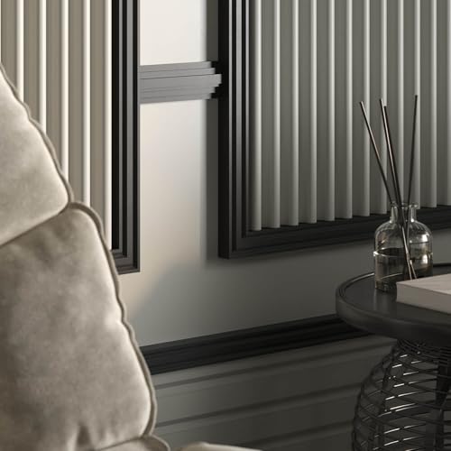 Paneles de pared 3D Profhome de poliestireno extruido molduras decorativas listas para pintar 7