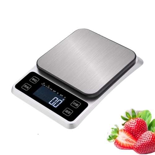 dqXP[ALb`XP[Avʊ 0.1g/10kg x   ^ USB [d LCDAh IP65 ^b`ZT[{^ XeXAނ@\tAp[Ze[W@\ RpNg  XibN Ɩp (5kg/0.1g (