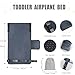 Untree Toddler Airplane Bed, Toddler Airplane Travel Essentials, Airplane Must Haves for Kids, Dark Gray
