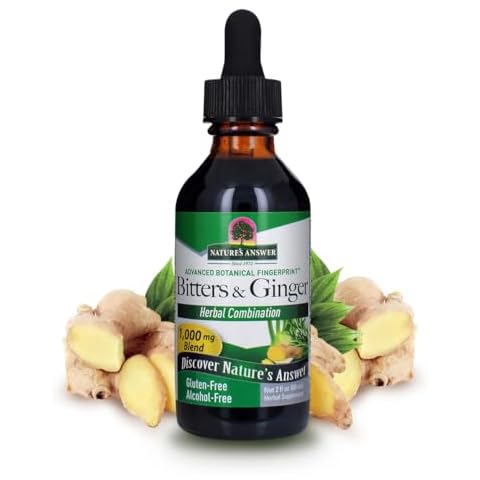 Nature's Answer Alcohol Free Bitters & Ginger Cover