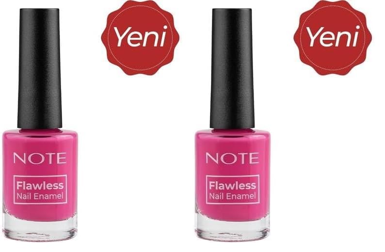 Note Nail Flawless Oje 92 Jasmine, Pembe 2li paket