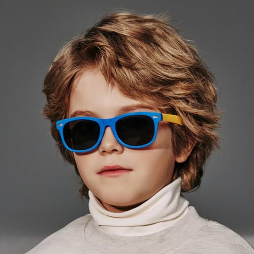3 Pack Kids Sunglasses, Polarized Flexible Toddler Sunglasses for Girls Boys and Baby Age 2 to 102