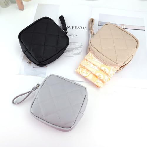 Small Makeup Bag for Purse PU Makeup Pouch Cute Cosmetic Pouch for Women Portable Mini Cosmetic Bag Travel Mini Makeup Bag For Lipstick Keys Bank Cards4