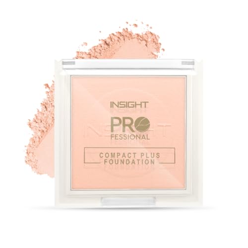 Image of INSIGHT Professional Compact Plus Foundation 15g - Shade LP05 | Creamy Pressed Powder Base with Flawless Coverage, Long Lasting & Smooth Finish