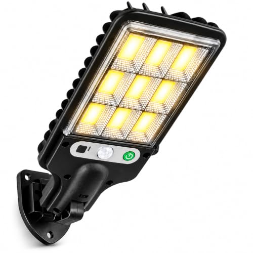 Cazivo 10000LM Outdoor Solar Street Light IP65 Waterproof 180W LED Lamp