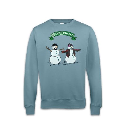 Mety jultröja – TV-film film tröja, Himmelsblått, XL (122 cm Bröst)