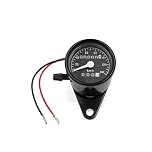 sourcingmap Universal Shell Dual Tachometer Odometer Speedometer Gauge