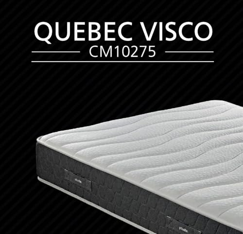 PIKOLIN Colchón de Muelles Normactive Quebec Visco CM10275 Firmeza Media con 2 Caras y Altura 29 cm Confort Viscoelástica con Tecnología de Higiene Total