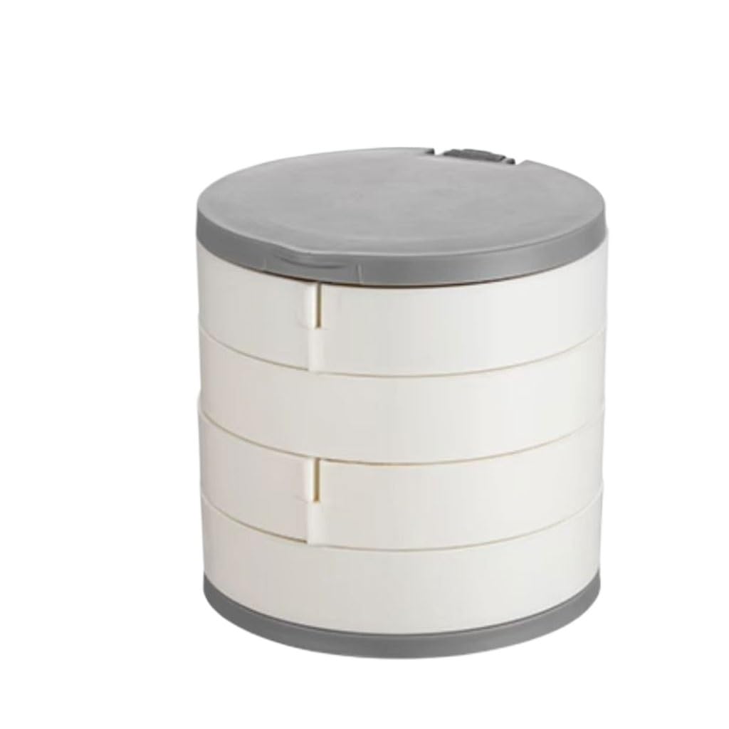Joyero Caja de almacenamiento de pendientes, caja de almacenamiento de pendientes multicapa, caja de almacenamiento de joyas, collar, pendientes pequeños y exquisitos Cajas para joyería