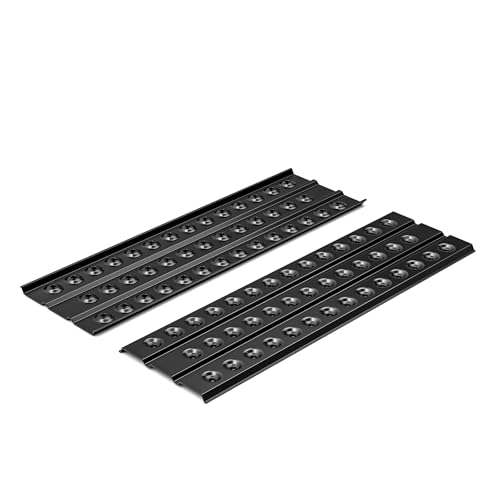 Wiltec Sandbleche 2 Stück 150 x 45 cm Sandboards aus Aluminium Anfahrhilfe für Autos, leichte Wohnmâ€¦ – Miniatur