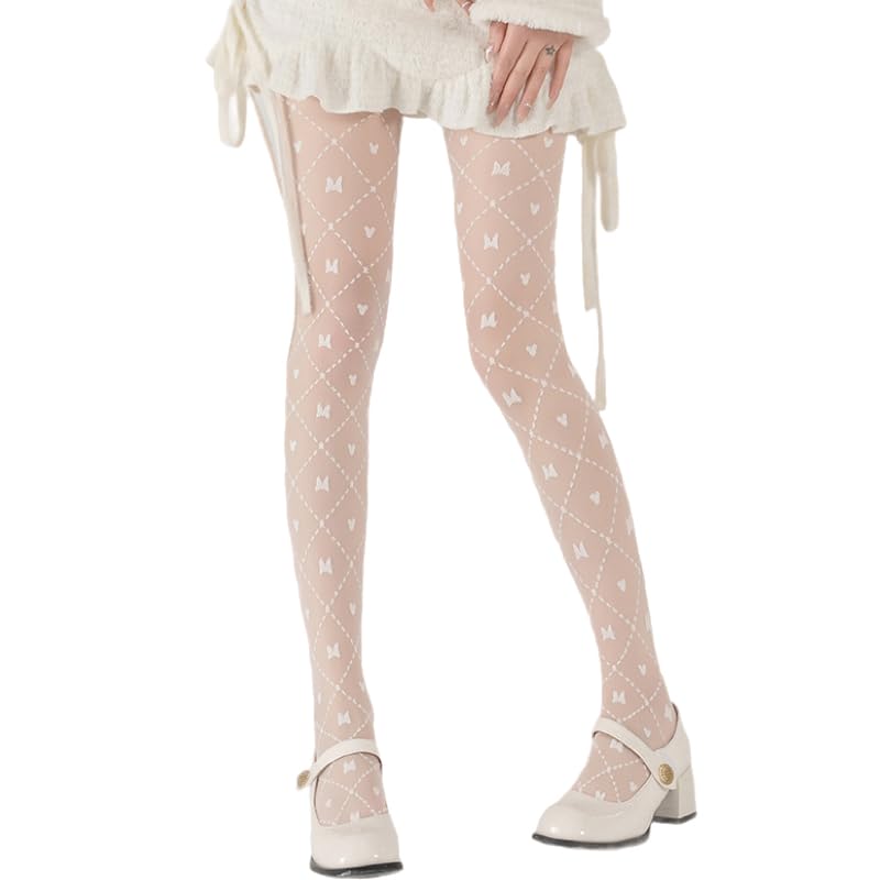 Image of Sahabowi Women's Sheer Tights, High Waist Pantyhose, Vintage Control Top Stockings,Shaping Pantyhose Slimming Butt Lifting