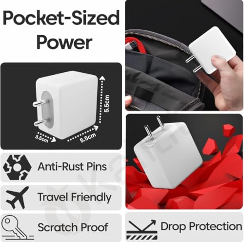 Image of 85W Super Fast Charger with USB-A to USB-C Cable