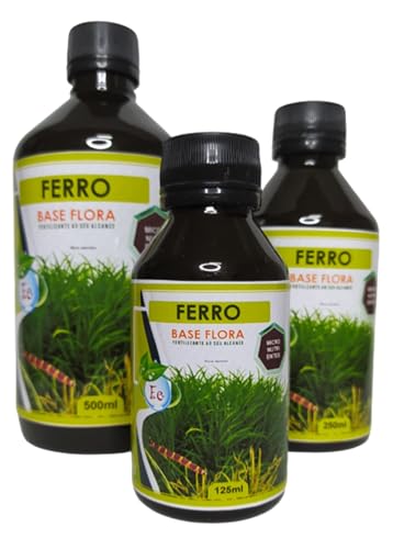 BASE FLORA, Fertilizante Ferro P/aquários 500 Ml Base Flora
