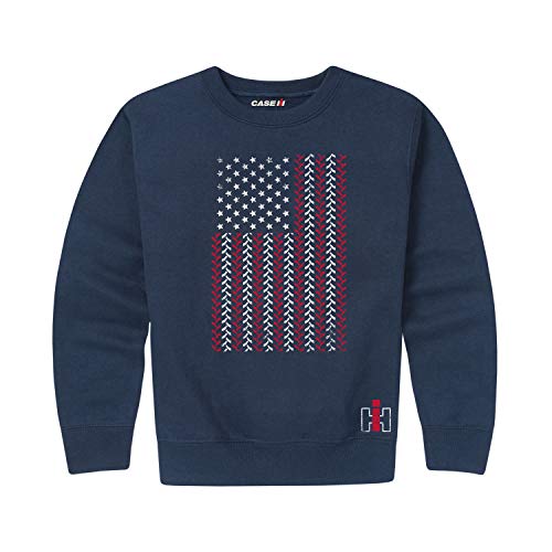 Country Casuals International Harvester - IH Tractor Tread Flag - Youth Crew Fleece