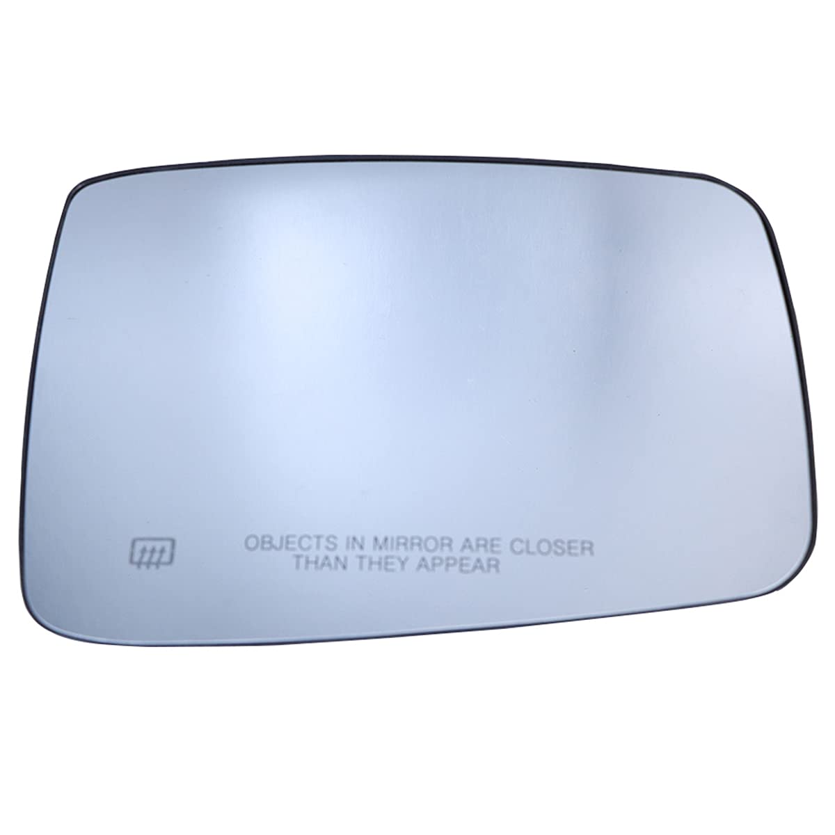 68050298AA Passenger Right Side Heated Mirror Glass Compatible with 2009-2018 Dodge Ram 1500 2500 Right Heated Convex Mirror Glass with Rear Holder Replace 68079362AA