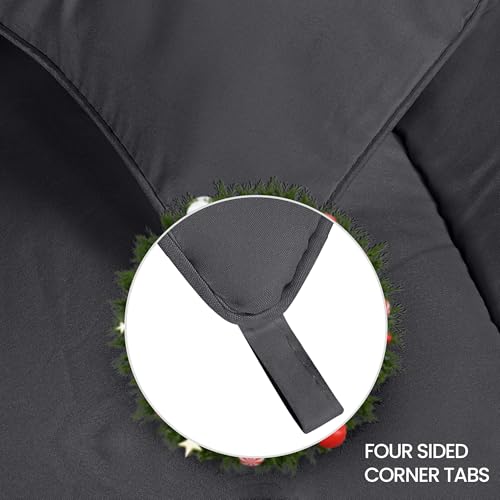 Utopia Bedding Duvet 200 x 220 cm, 370 GSM Warm Duvet, White Blanket with Corner Tabs (Grey)