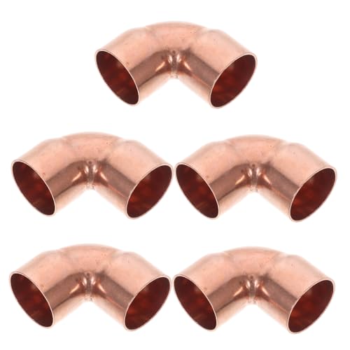 Codo roscado de alta temperatura MAGICLULU de 5 piezas para tuberías robustas y uniones seguras