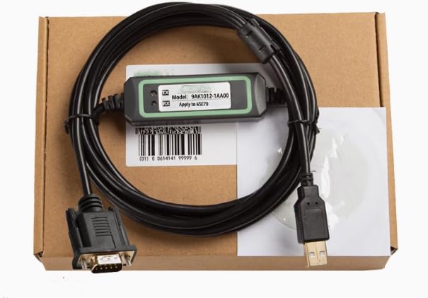 9AK1012-1AA00 Compatible 6SE70 Inverter Commissioning Cable Communication Download Cable Gold-Plated High Speed Stable Model FT232RL Chip 3 Metres