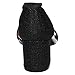 Imagen de TULIPANO X6-L5180-02 Zapato abierto negro con tacón cómodo 6 cm y pulsera al tobillo