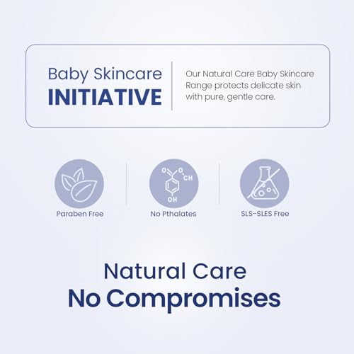Image of Mother Sparsh Natural Care Baby Wash & Shampoo-400ml | Baby Head to Toe Wash | Tear Free Formula With Organic Coconut Oil, Calendula & Avocado | Suitable for Newborn Sensitive Skin