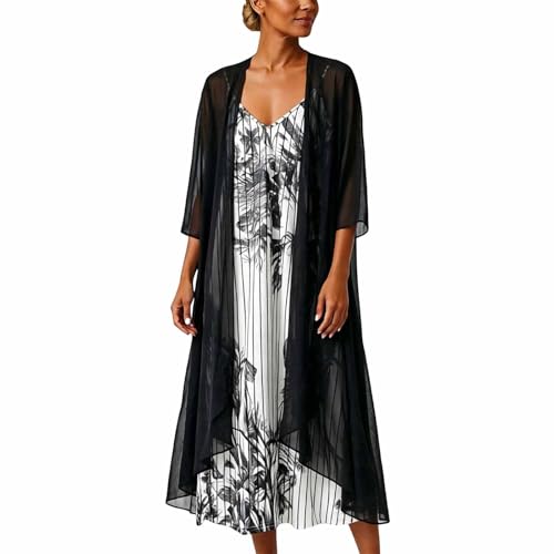 Robe de soirée respirante et ample pour rester fraîche en été