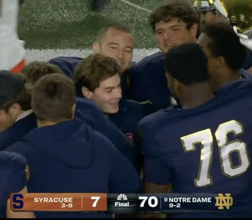 Instant Reaction: Notre Dame 70 Syracuse 7