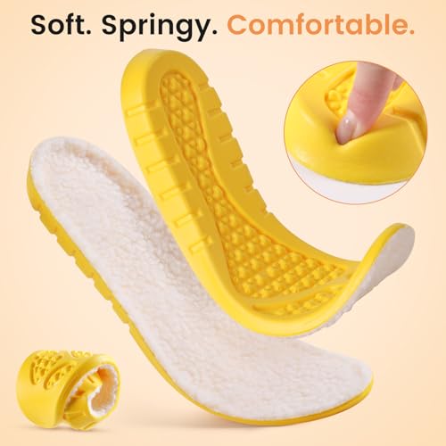 Plantillas para zapatos ultra suaves con forro de vellón miniatura 4