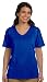 Hanes Relaxed Fit Womens ComfortSoft V-neck T-Shirt 5780, M, Deep Royal