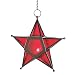 Gallery of Light 12288 Red Glass Star Lantern, Multicolor
