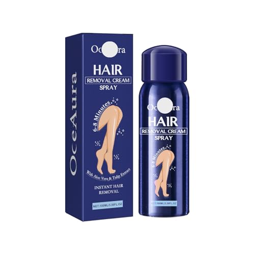 Spray dépilatoire anti irritation pour éliminer les poils des aisselles sans rasoir