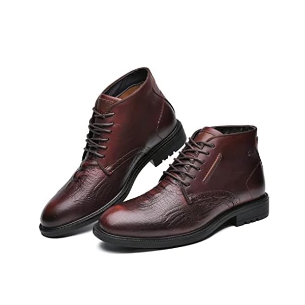 Arkbird Men's Chukka Boots Genuine Leather Ankle Boot for Men Classic Casual Oxford Style Footwear