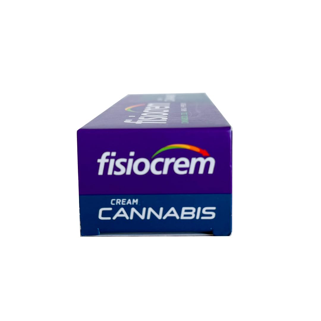 Fisiocrem Cannabis 60 ml | Crema Corporal con CBD, Árnica e Hipérico | Efecto Calor y Confort | Hidratación y Uso Diario