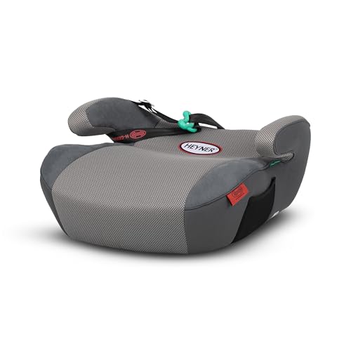 HEYNER® Kids Rehausseur de siège pour enfant Siège auto sans ISOFIX Siège auto Norme R129 I-Size Coque compacte et légère