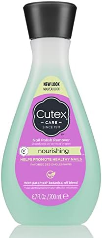 Cutex Nourishing Nail Polish Remover, 6.76 Fl Oz, (Pack of 1)