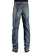 Cinch Men's White Label Relaxed Fit Jean, Medium Stone Wash, 32W x 34L