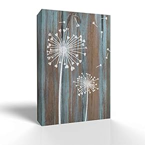 SIGNWIN Canvas Wall Art Dandelion Illustration Canvas Prints...