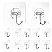 AUXHCYL Klebehaken Extra Stark,20pcs Haken Selbstklebend Transparent Praktisch Klebenägel Wand, Adhesive Hooks für Decke Aufhänger & Küche Badezimmer Wand,Max 10kg Stk Nagel günstig Kaufen-AUXHCYL Klebehaken Extra Stark,20pcs Haken Selbstklebend Transparent Praktisch Klebenägel Wand, Adhesive Hooks für Decke Aufhänger & Küche Badezimmer Wand,Max 10kg