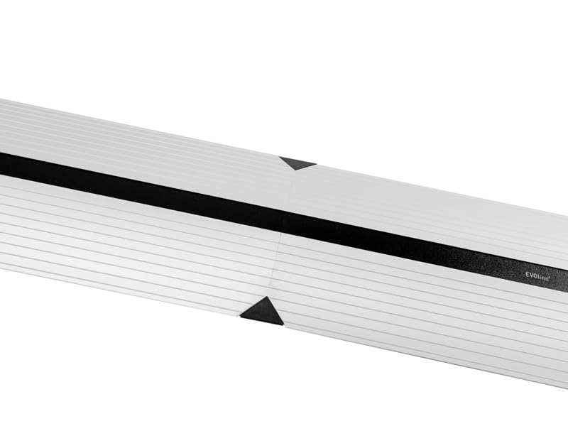 EVOline Bridge Zubehör gerader Adapter für Kabelbrücken, schwarz