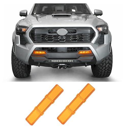 Sinminou Fog Light Acrylic Lens Compatible with 2024-2026 Toyota Tacoma 4TH Gen...