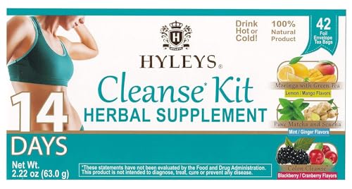 Detox Tea for Weight Loss and Cleanse - 14 Day Kit with 42 Tea Bags - Supports Colon Cleanse and Digestion - Natural Flavors