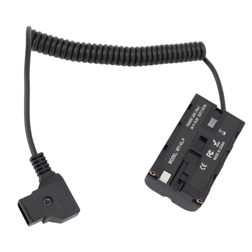 Batería ficticia NP-F550 D-Tap elimina apagados para disparos prolongados en cámaras